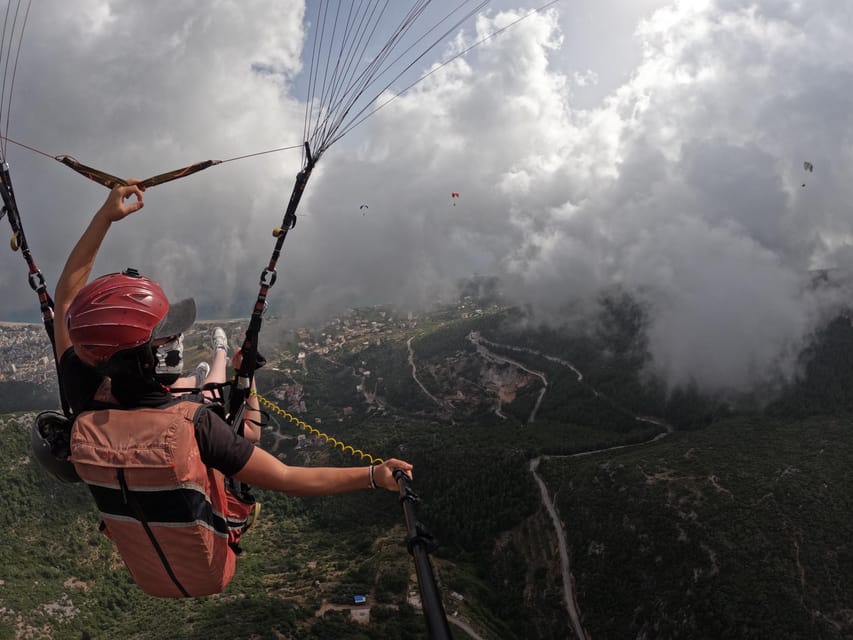 Alanya/Side: Tandem Paragliding With Transfer Option - The flight: adrenaline, but with a real safety setup