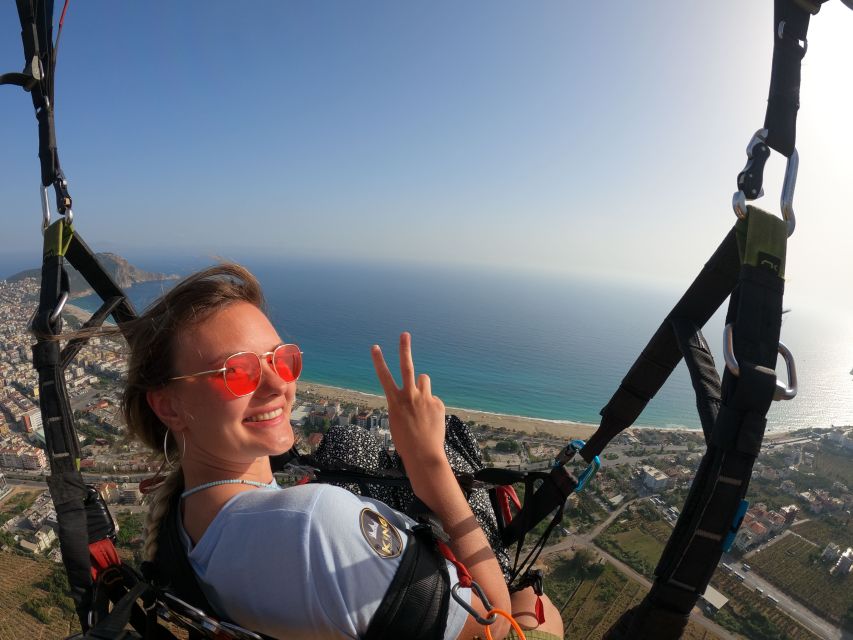 Alanya: Tandem Paragliding Over a Castle and the Sea - Relaxed Thermals or Exciting Maneuvers