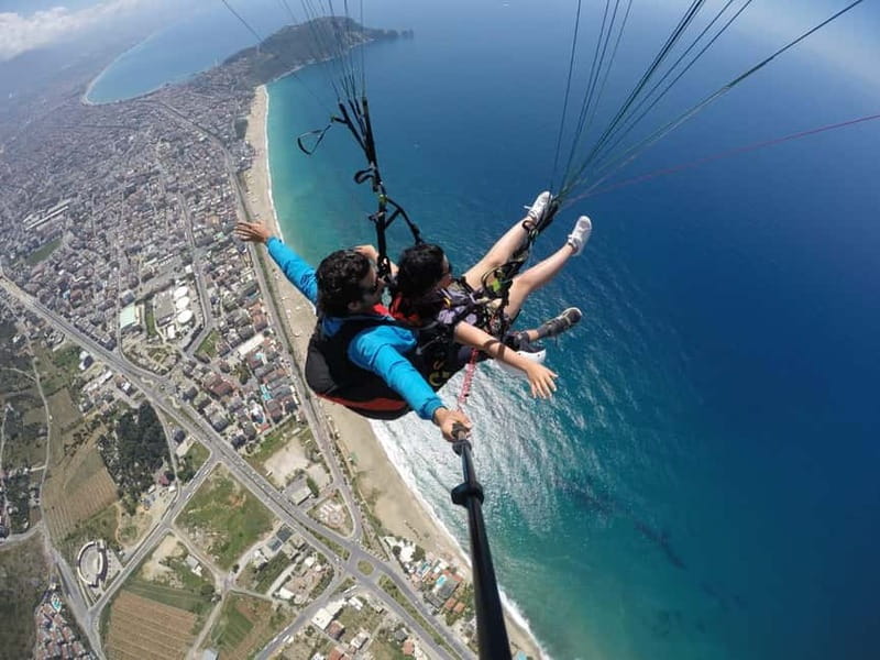 Alanya: Tandem Paragliding SkyDiving With Pick-up & Drop-off - Photo and video rules: budget for GoPro after landing