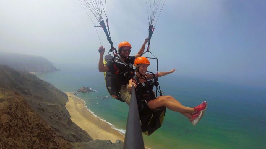 Algarve Coast: Paragliding Experience - Takeoff: the moment that feels like a switch flips