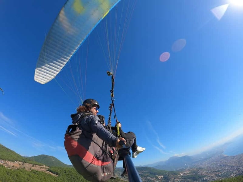 Antalya-Belek-City of Side: Tandem Paragliding With Transfer - Guide energy: the staff makes the difference