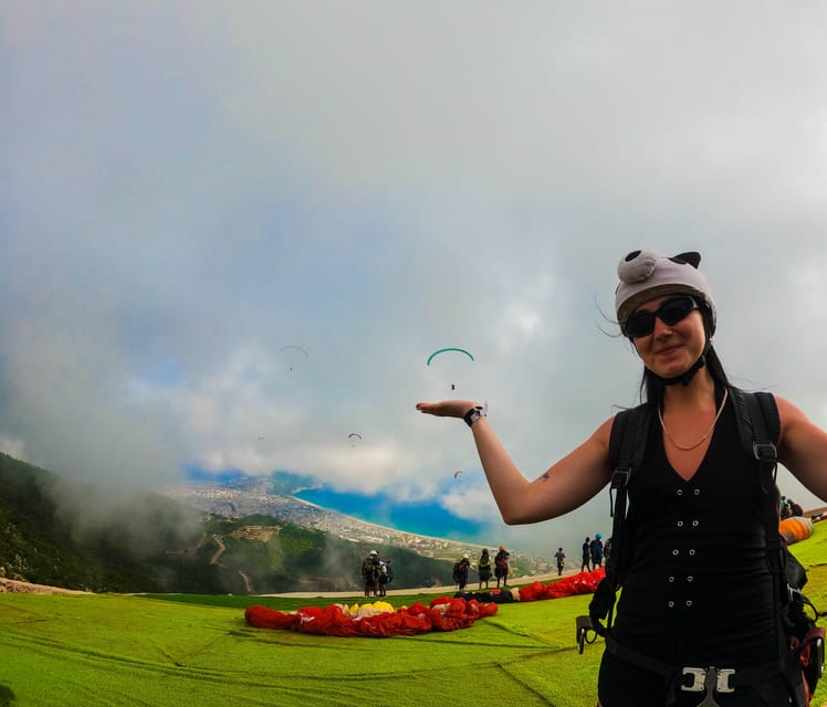 Antalya/Belek: Paragliding in Alanya with Optional Transfer - Cleopatra Beach Stop Times: Aerial Viewing Plus Time on the Ground