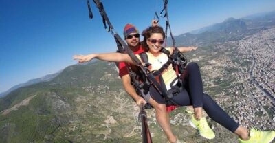 Antalya: Tandem Paragliding Experience with Transfer - The Flight Route: Cleopatra’s Beach and Alanya Castle From Above