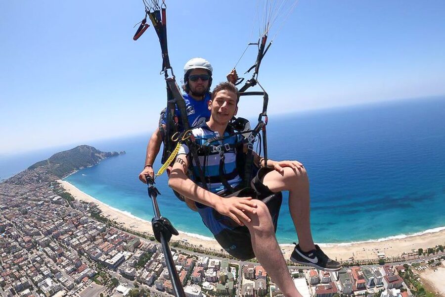 Antalya: Tandem Paragliding Experience with Transfer - The 20-Minute Flight vs. the Whole Day Timeline