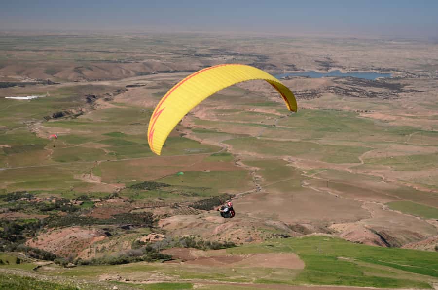 Atlas Paragliding & Agafay Desert Adventure from Marrakech - Berber Breakfast Before You Launch