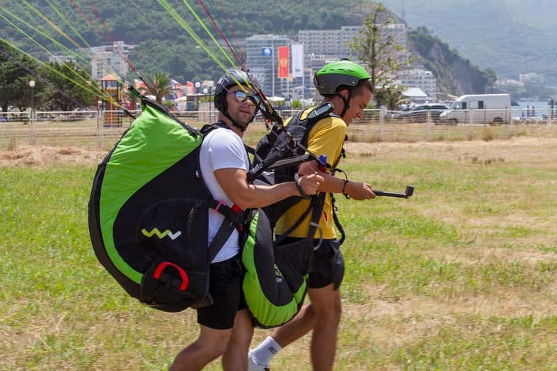 Becici Beach: Tandem Paragliding Flight in Budva Riviera - Safety and Comfort: What’s Included, What You Feel