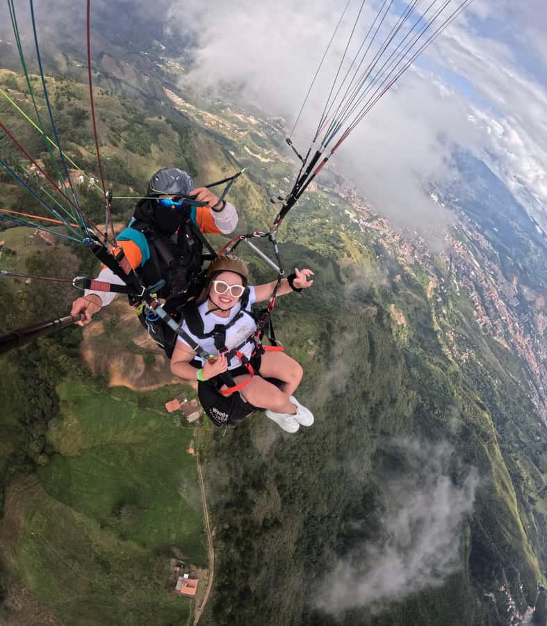 Bello: Paragliding in Medellín - Entering San Félix: The Starting Point With Real Mountain Air