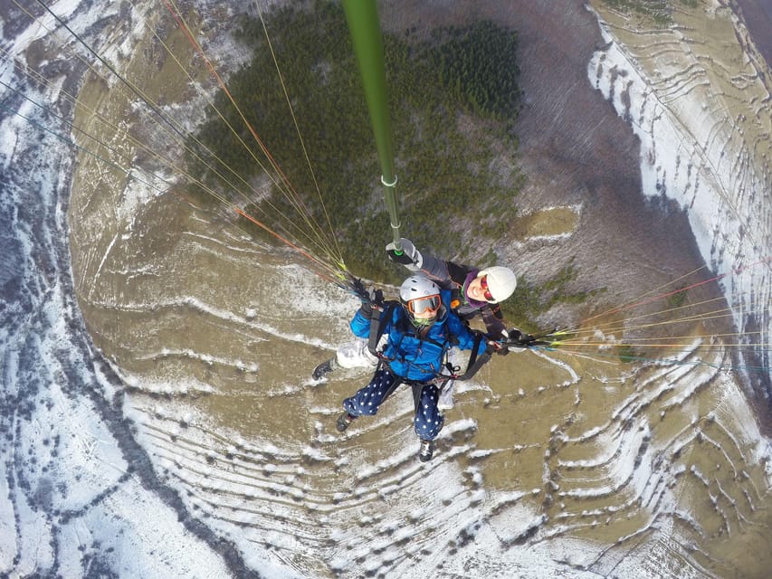 Brasov (:) Tandem Paragliding Experience - Photo and video upgrade: worth it if you want keepsakes