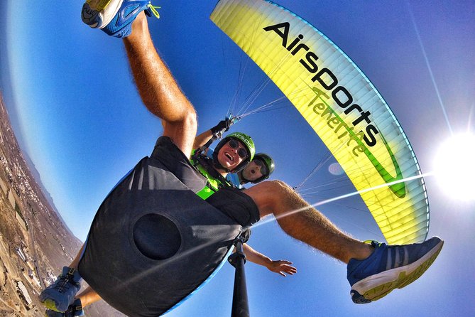 BRONZE tandem paragliding flight in South Tenerife, free pick up - The Pre-Flight Setup: Harness, Helmet, and a Real Briefing