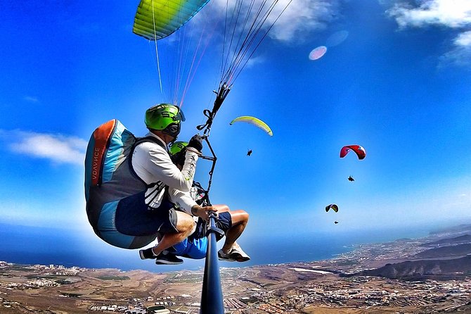 BRONZE tandem paragliding flight in South Tenerife, free pick up - Value for Money: Why $133 Can Be a Good Deal Here