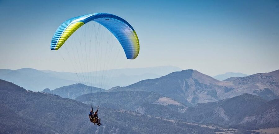 Caminito Del Rey Environment: Tandem paragliding flights - The 1-Hour Flow: From Meeting to Mountain Takeoff