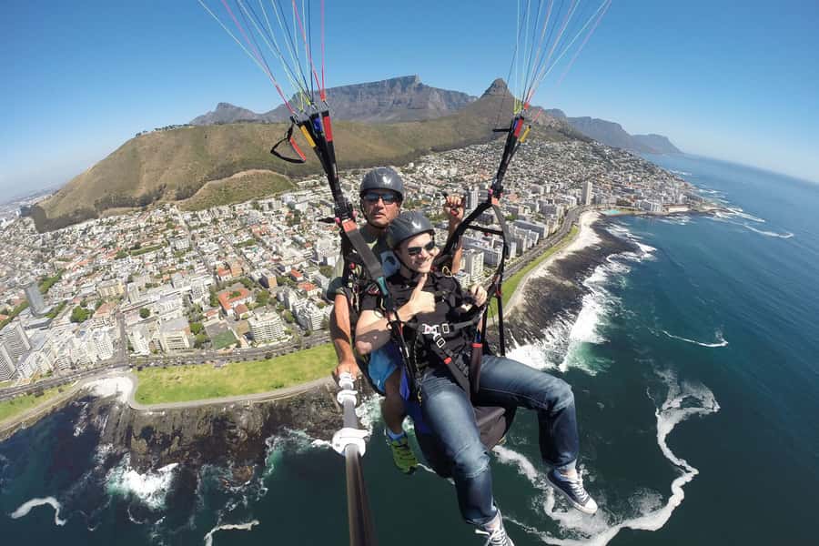 Cape Town: Tandem Paragliding Adventure - Launch and flight: what liftoff feels like, step by step