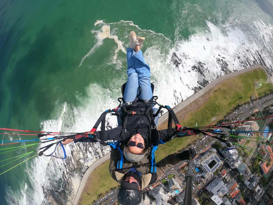 Cape Town: Tandem Paragliding Adventure - Safety and comfort in tandem: what your instructor actually handles