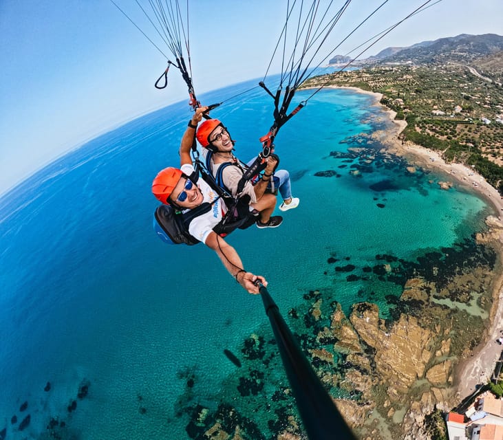 Cefalù: Tandem Paragliding Flight and GoPro13 Video - Waiting for Wind and the Little Comforts That Help