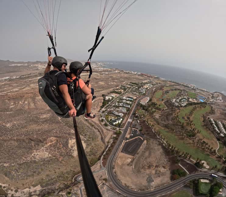Costa Adeje, Paragliding with pick up service and 5 free photos! - Price and value: $153 for a controlled, filmed thrill