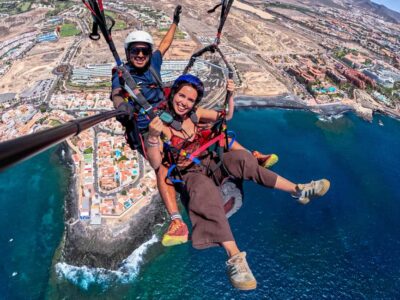 Costa Adeje: Tandem Paragliding Flight with Free Pickup - The Short Briefing and Easy Takeoff: For First-Timers Who Feel Nervous