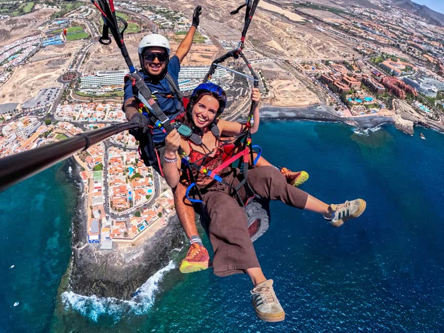 Costa Adeje: Tandem Paragliding Flight with Free Pickup - The Short Briefing and Easy Takeoff: For First-Timers Who Feel Nervous
