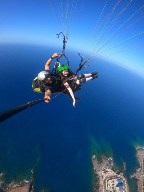 Costa Adeje: Tandem Paragliding Flight with Pickup - What to bring so you’re comfortable from van to landing