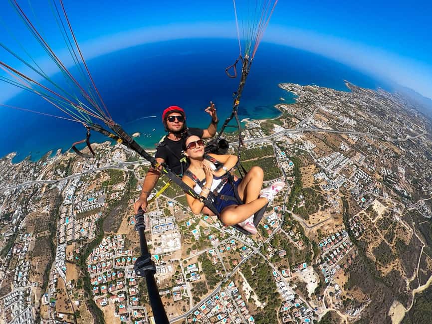 CYPRUS: Tandem Paragliding Experience - The takeoff moment: where nerves turn into focus