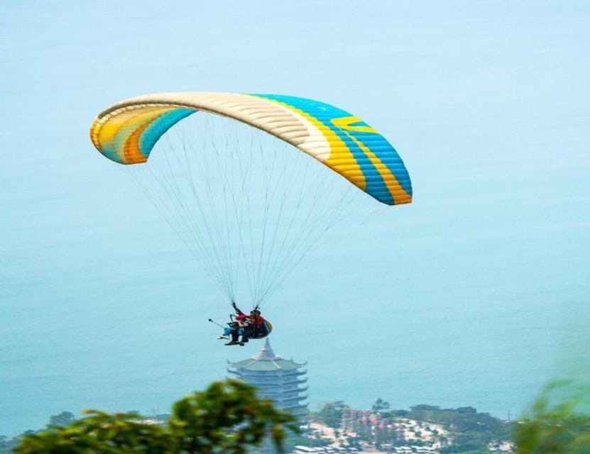 Da Nang: Monkey Mountain Paragliding Experience - The takeoff point: hidden, high, and very scenic
