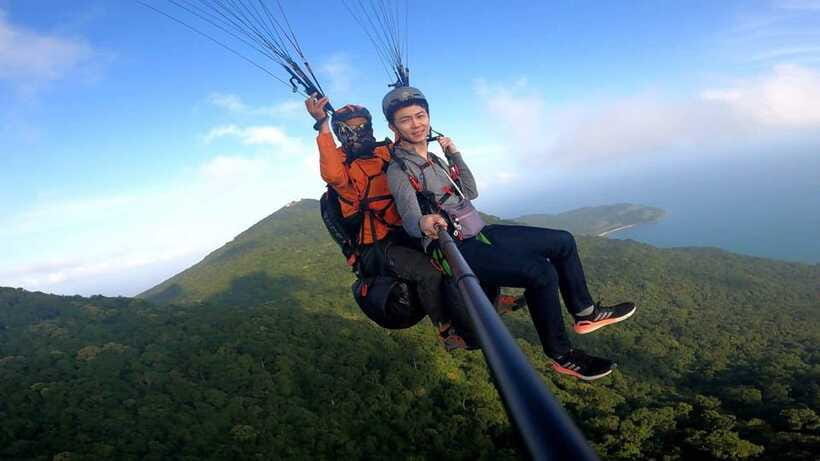 Da Nang: Paragliding with Views of Lady Buddha Statue 2025 - Lady Buddha From Above (Plus the Other Sights in Your Flight Path)