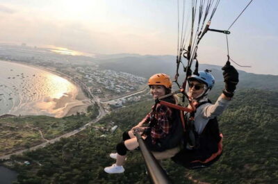 Da Nang Private paragliding experience on Monkey Mountain - The short transfer up: why the timing matters more than you think