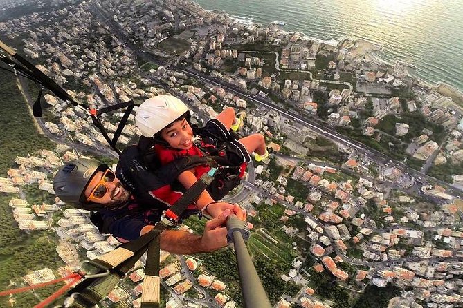First Paragliding Club in Lebanon - Since 1992 - Jounieh Bay Landing: Touch Down Near the Water