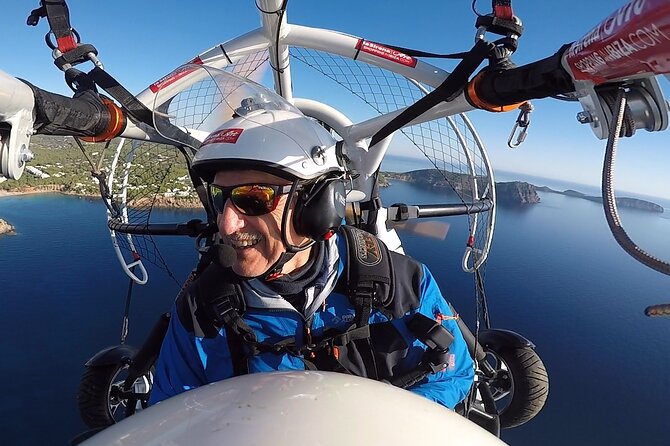 Flights by motor paragliding around Ibiza Island - The 30 minutes: how long you’ll be in the air