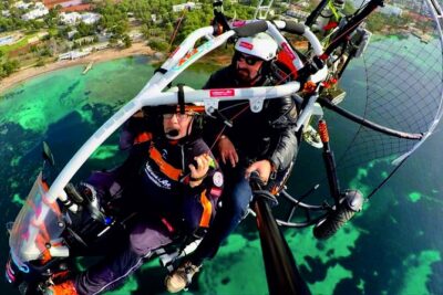 Flights by motor paragliding around Ibiza Island - Getting to the meeting point in Santa Eulària des Riu