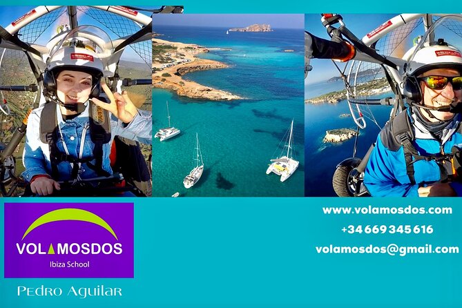 Flights by motor paragliding around Ibiza Island - Price and value: what $277.99 buys you in real terms