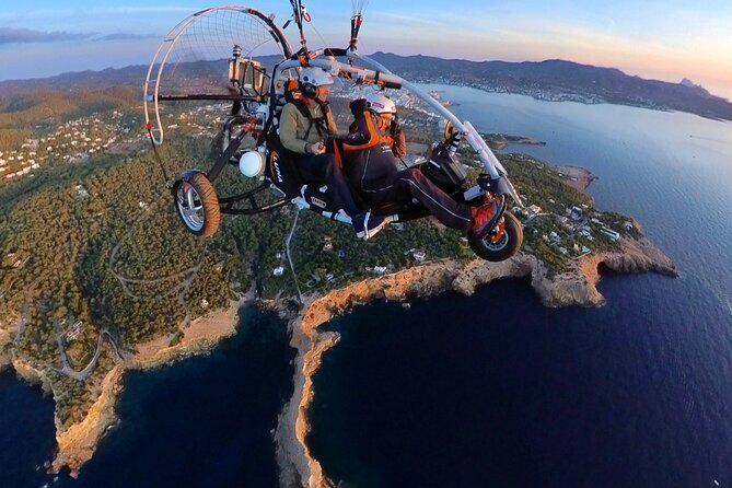 Flights by motor paragliding around Ibiza Island - Weather, refunds, and why you should plan with a buffer