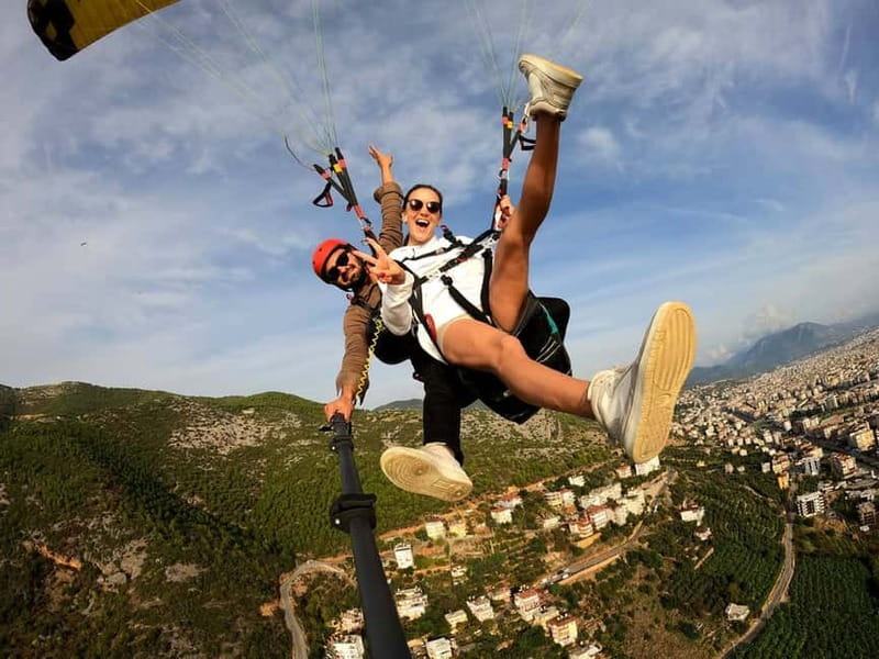 From Antalya: Alanya Paragliding Experience with Beach Visit - FAQ
