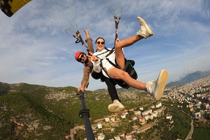 From Antalya Alanya Tandem Paragliding With Beach Visit - Your day from pickup to takeoff: the practical flow