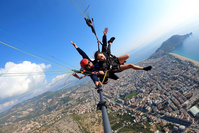 From Antalya Alanya Tandem Paragliding With Beach Visit - Group size and timing: what up to 30 people feels like