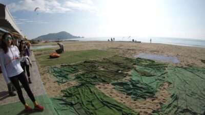 From city of Side Alanya Paragliding - Cleopatra Beach: Why This Is a Great Place to Land and Reset