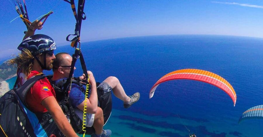 From City of Side: Alanya Tandem Paragliding w/ Beach Visit - From Side hotel to Cleopatra’s Hill: Your pickup plan