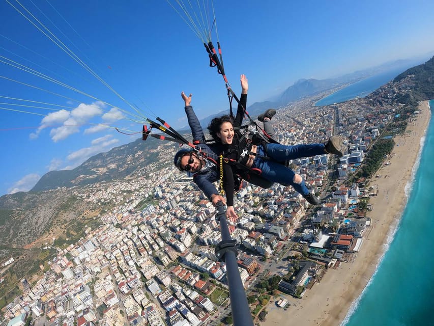 From City of Side: Alanya Tandem Paragliding w/ Beach Visit - Photos and videos: How the add-on works (and how to budget)