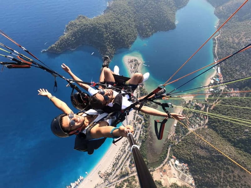 From Marmaris: Fethiye Paragliding Experience - Taking Off Over Oludeniz: What the Run Feels Like