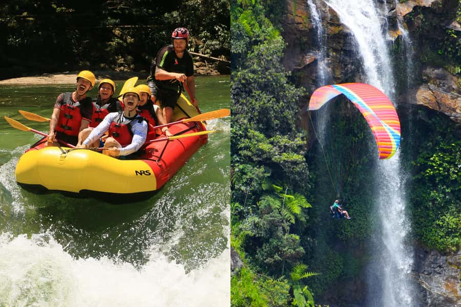 From Medellín: Paragliding and Rafting Combo Tour - Key highlights to know before you go