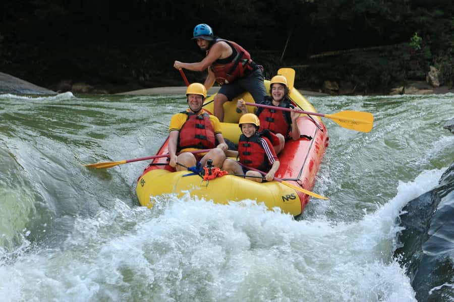 From Medellín: Paragliding and Rafting Combo Tour - The canyon wait: great views plus a team that updates you