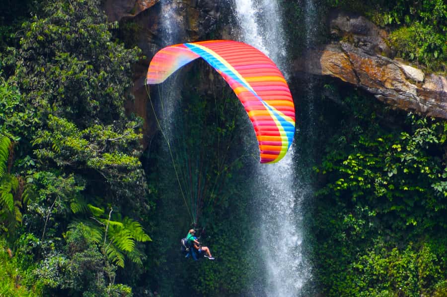 From Medellín: Paragliding and Rafting Combo Tour - Lunch break: what’s on you and what isn’t
