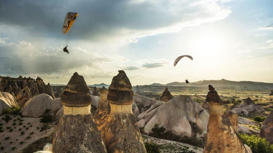 From Urgüp/Göreme: Cappadocia Tandem Paragliding & Transfer - In the Sky Over Cappadocia: Valleys, Fairy Chimneys, and the Real Feel of Flight