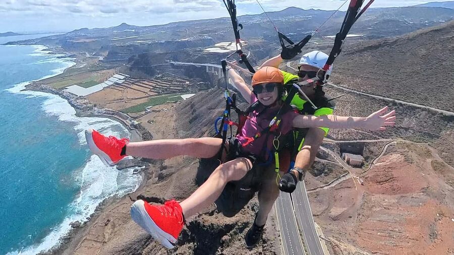 Gran Canaria: Paragliding Flight with Tapas & Pickup - How the flight really works over Gran Canaria