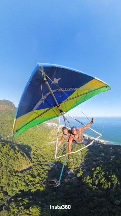 Hang gliding flight in Rio de Janeiro - From ramp run to São Conrado landing: what the flight feels like