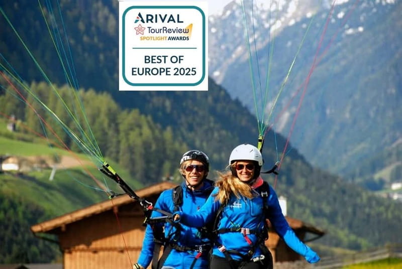 Innsbruck: Paragliding Adventure - Gondola up, launch site prep, and getting harnessed for tandem flight