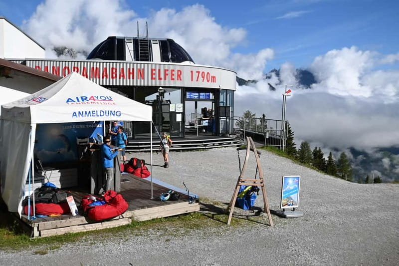 Innsbruck: Paragliding Adventure - Where you meet at Panoramabahn Elfer (Neustift) and how the day flows