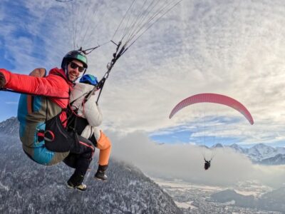 Interlaken: Tandem Paragliding Flight with Pilot - The 45 minutes on the ground: van, walk, Beatenberg views, Höhematte photos