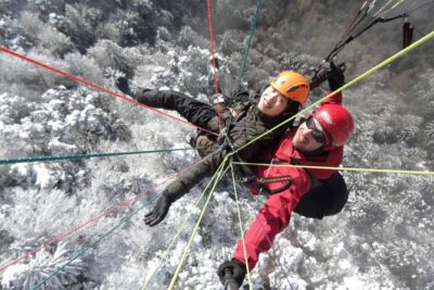 Interlaken Tandem Paragliding High Flight | Switzerland - The short walk to launch: where your calves get their say