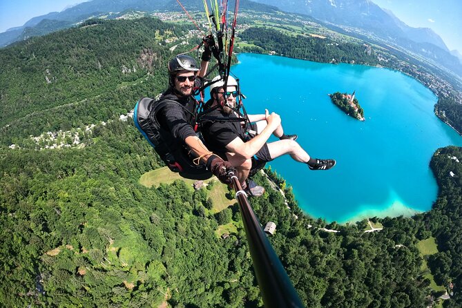 Lake Bled Tandem Paragliding - Getting there: pickup in Bled and the uphill ride