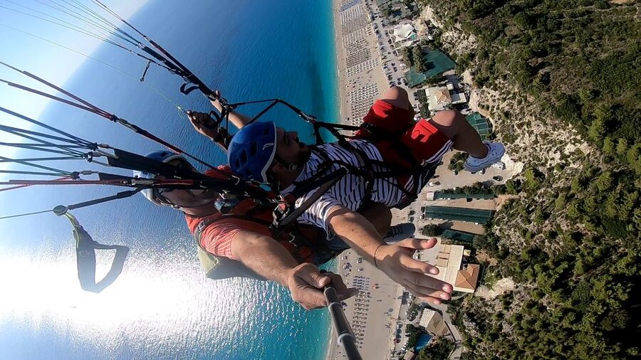 Lefkada paragliding tandem flighs/ Kathisma beach - Key highlights to know before you go